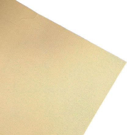 2 Sheets of Wheat 14 Count Aida Cloth – 21 x 21 Inch Pre-Cut Fabric Squares – Cross Stitch Fabric – 100% Cotton – Ideal for Needlework & Embroidery – The Knotty Unicorn