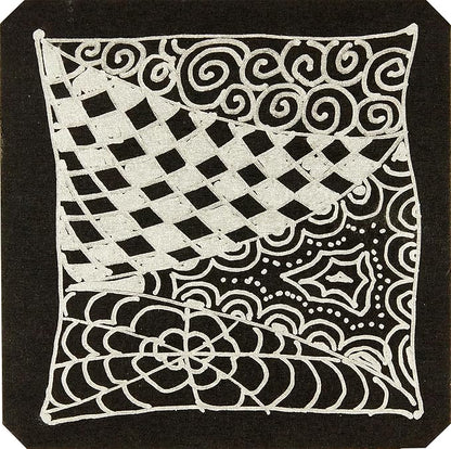 Studio Series Artist's Tiles Black: 75 Acid-Free Black Tiles