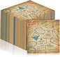 60 Pcs World Travel Cocktail Paper Napkins 6.5 x 6.5 Inches Disposable Paper Napkins Dessert Beverage Tissue for Decoupage Luncheon Tissue for Theme Party Wedding Birthday Party
