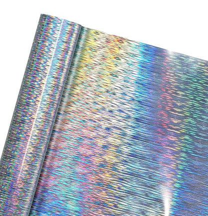 Mosaic+ Crafting Vinyl, by VViViD (Brushed Holographic, 7 Bundle 1ft x 3ft + Transfer Paper)
