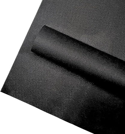 2 Sheets of Black 14 Count Aida Cloth – 21 x 21 Inch Pre-Cut Fabric Squares – Cross Stitch Fabric – 100% Cotton – Ideal for Needlework & Embroidery – The Knotty Unicorn