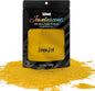 U.S. Art Supply Jewelescent Mica Pearl Pigment Powder, Lemon Zest 3.5 oz (100g) Pouch - Cosmetic Grade, Epoxy Resin Color Pigment, Mica Powder for Resin, Soap, Slime, Candle Dye, Art
