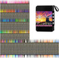 120 Colors Dual Tip Acrylic Paint Markers，Waterproof, Non-Toxic, Odorless Acrylic Markers Pens，Paint Pens & Paint Markers for Rock, Wood, Glass, Stone, Canvas, Ceramic, Fabric and Paper Painting