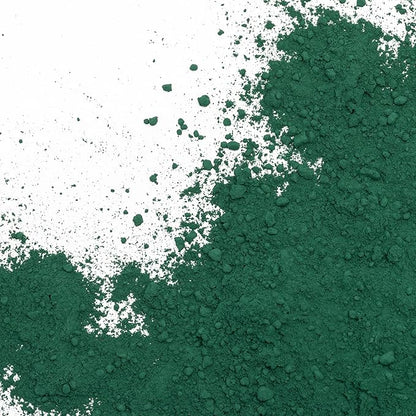 GOODTAKE Iron Oxide Powder, Green Concrete Color Pigment, Color Dye for Cement, Concrete, Clay, Pastel, Mortar, Grout, Mix DIY, Epoxy Resin (12 oz)