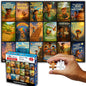 Think2Master Motivational & Inspirational Collage 500 Pieces Large Format Jigsaw Puzzle: Kids 12+, Teens, Adults & Families. Fosters Growth Mindset - Vibrant Wall Art. Great Gift. Size: 26.8” X 18.9”