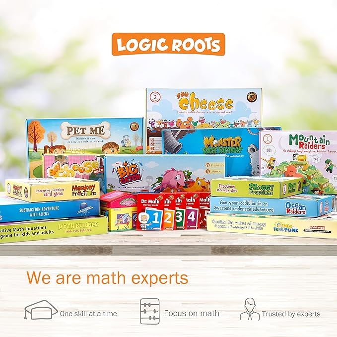 Best Gifts for 7 Year Old Boys and Girls | Addition and Multiplication Games Combo | Math Games for Second Grade and up