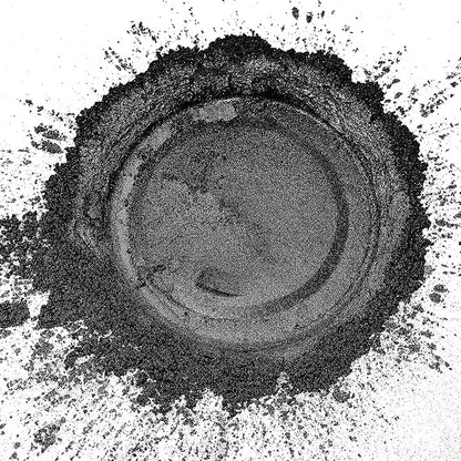 Mysterious Black Mica Powder, Natural Shimmer Mica Powder for Epoxy Resin/Candle/Soap/Lip Gloss/Slime/Quicksand/Bath Bombs/.Car Paint pigments.Candle Dye,Soap Making Dye(50g/1.7oz)