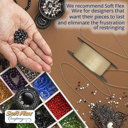 Soft Flex 21 Strand Beading Wire - Fine 0.14 Diameter - 30 Feet Design Wire