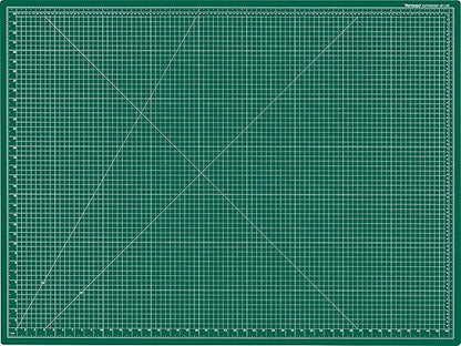 Dahle Vantage 10474 Premium Self-Healing Cutting Mat, 36"x48", 1/2" Grid, 5 Layers for Max Healing, Perfect for Crafts & Sewing, Green