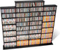 Prepac 4 Column Tall Cabinet Media Storage, 73.5" Wide, Black