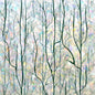 DKTIE Nature Pattern Rainbow Window Film Decorative Stained Glass Window Film Static Cling Films Easy Apply Removable Comes with Tools (U1747-rainbow, 17.7" x 118.1")