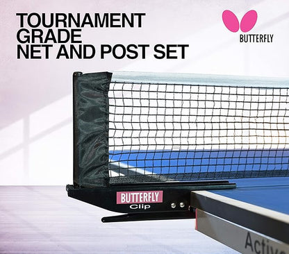 Butterfly Active 19 Home Ping Pong Table | Table Tennis Table for Game Room | 10 Minute Easy Assembly Game Table | Foldable Space Saver Ping Pong Table