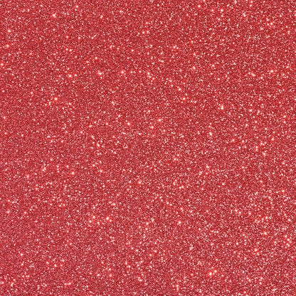 Red Glitter HTV Heat Transfer Vinyl Bundle 8 sheets-12 x12 Iron on Vinyl for T Shirts Hats Clothing Compatible with Cricut Cameo Heat Press Machine