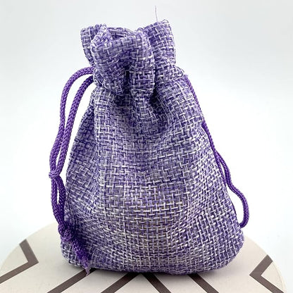 Palmhomee Pack of 25 Burlap Gift Bags with Drawstring Linen Jewelry Pouches Wedding Hessian Jute Bags for Birthday Jewelry and Treat Pouches Party Wedding Favors Gift Art and DIY Craft (2.8x3.6