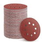 150pcs 100 Grit Sanding Discs, 5-Inch 8-Hole Sandpaper, for Woodworking or Automotive