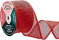 Mandala Crafts Red Burlap Wired Ribbon 2 Inches Wide Jute Ribbons for Crafts - 10 Yds Roll Rustic Burlap Wrap Trim Ribbons for Wreaths Bows Party Decoration