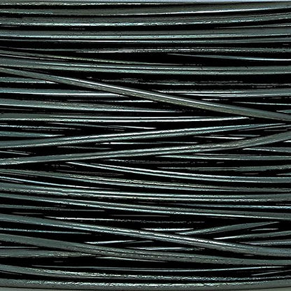 The Beadsmith Wire Elements Craft Wire – Tarnish Resistant, Soft Temper, Round, Hematite Color – 0.64mm, 22 Gauge, 8 Yard Spool – Jewelry Making, Wire Wrapping, Floral, & Other DIY Crafts