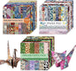 Origami 6x6 Paper Kit 150 Sheets 150 Vivid Colors Double Sided Same Printed Traditional Patterns Square for Arts Crafts Projects Japan Traditional Chiyo.Texture
