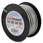 Super Softstrand, Vinyl-Coated Stranded Stainless Steel Picture Wrapping Wire, Size #8, 100 lb / 45 kg, 125 ft / 38 m