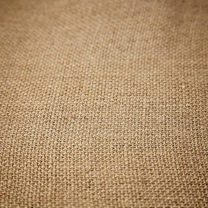 14" x 50yd NO-FRAY Burlap Roll ~ 15 - 25 Table Runners ~ Natural Long Fabric with Finished Edges. Perfect for Weddings, Placemats, Crafts. Decorate Without The Mess!