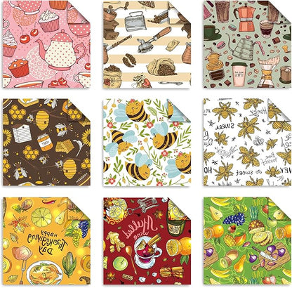 Origami 6x6 Paper Kit 150 Sheets 150 Vivid Colors Double Sided Same Printed Traditional Patterns Square for Arts Crafts Projects Japan Traditional Chiyo.Afternoon Tea