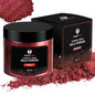 Shiraz Red Mica Powder for Epoxy Resin 56g / 2oz. Jar - TECHAROOZ 2 Tone Resin Dye Color Pigment Powder for Lip Gloss, Nails, Colorant for Slime Bath Bombs Soap Making & Polymer Clay