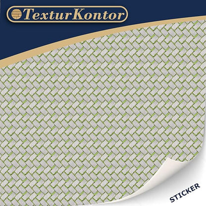 3 Sheets Self-Adhesive Decorative Film Paving Stones and Surfaces for Model Making in Scale 1:87 Scale H0 (UK: 3.5 mm Scale) (Paving Stones with Moss)