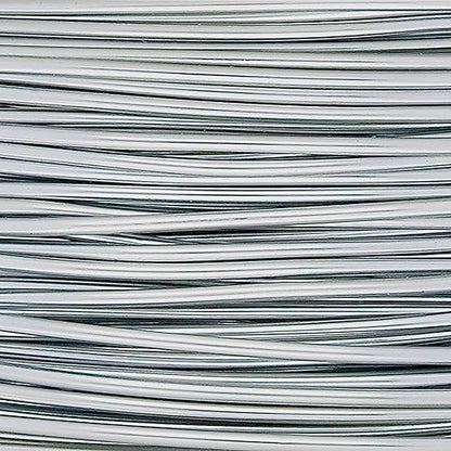 The Beadsmith Wire Elements Craft Wire – Tarnish Resistant, Soft Temper, Round, Brush Silver Color – 0.51mm, 24 Gauge, 10 Yard Spool – Jewelry Making, Wire Wrapping, Floral, & Other DIY Crafts