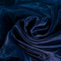 Fynite Sheer Organza Fabric | 20 Yards Long | 44" Wide | Bridal Solid Sheer Organza Bolt for Wedding Dress Fashion Craft Decorations - Dark Teal