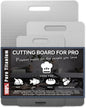 Titanium Cutting Boards for Kitchen, Set of 3 Food Grade 100% Pure Titanium Double-Sided Chopping Boards, Non-Toxic, Dishwasher Safe, Easy to Clean – 10", 12", 16"