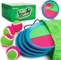 Toss and Catch Ball Set Upgraded - Kids Toys Outdoor Games for Whole Family - Water-Resistant Great for Beach Pool Yard Games - Classic Gift for Boys Girls 3 4 5 6 7 8 9 10 11 12+ Years Old