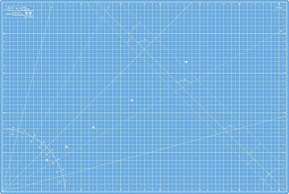 Elan Cutting Mat A1 Blue, Large Self Healing Cutting Mat 24 x 36 Inch, 5-Ply Craft Board Blue, Hobby Board for Crafts 24x36 Inch