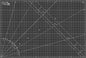 Elan Cutting Mat A1 Black & Taupe, Large Self Healing Cutting Mat 24 x 36 Inch, 5-Ply Craft Board Black, Hobby Board for Crafts 24x36 Inch