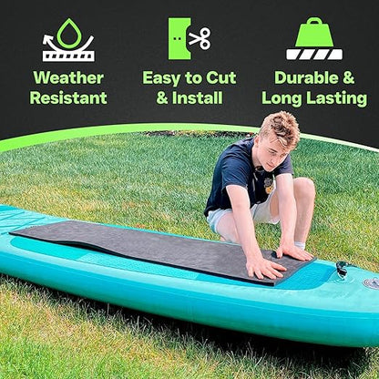 XCEL Foam Roll with Self Adhesive – Beige, 60" x 8" x 1/2" Closed Cell Foam Rubber Water Resistant Padding Sheet Home, Marine, Garage, Auto Insulation & Cosplay (Beige, 60" x 8" x 1/2")