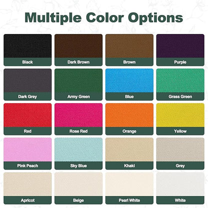 Iron on Patches for Clothes, 20 Pieces Multi-Colored Patches for Cloth, 100% Cotton Fabric Patches for Clothing, Bag, Hat Repair, Clothing Repair Decorating Kit 3.7" by 4.9" (9.5 cm x 12.5 cm)