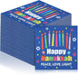 60 Pcs Happy Hanukkah Cocktail Paper Napkins 6.5 x 6.5 Inches Disposable Paper Napkins Dessert Beverage Napkin for Decoupage Luncheon Napkin for Party Wedding Birthday Party