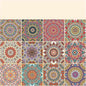 24 Sheets 12 Designs Scrapbook Paper Pad,6"×6” Single-Sided Decopodge Craft Cardstock Paper,Scrapbooking DIY Decorative Background Cardmaking Supplies.Datura