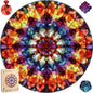 Puzzles for Adults Crystal Mandela Wooden Puzzles, 200 Pieces Unique Shaped Liberty Jigsaw Puzzles, Creative Toys for Adults and Kids, Fun Challenge Family Game 11.2'' x 11.2''