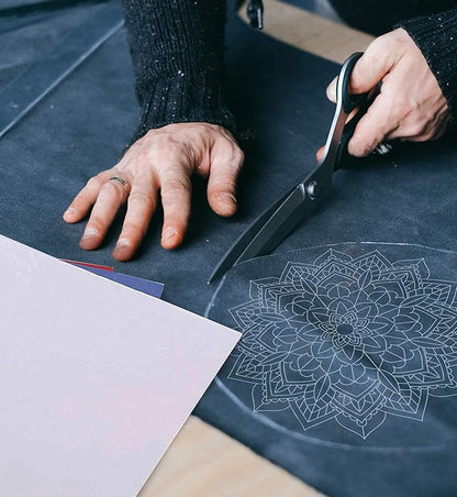MyArtscape Graphite Transfer Paper, 20 Mixed Sheets - Wax Free - Erasable - Smudge-Free - Ideal for Drawing and Tracing - Premium Arts and Crafts Supplies