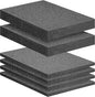 DECOHS 6 Pcs Pick Apart Foam Insert - 2 Size Pick and Pluck Sheets - Pre Cubed Pads for Cases, Toolbox, Game Box, Camera Storage Drawer