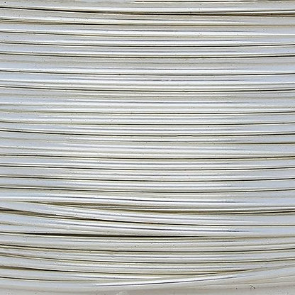 The Beadsmith Wire Elements Craft Wire – Tarnish Resistant, Soft Temper, Round, Silver Color – 0.32mm, 28 Gauge, 15 Yard Spool – Jewelry Making, Wire Wrapping, Floral, & Other DIY Crafts