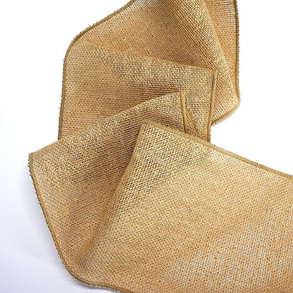 CT CRAFT LLC Burlap Fabric Wired Ribbon 6" x 10 Yards Natural Color for Christmas Home Wedding Decor Gift Wrapping Tree Topper Bow Wreath Bouquet DIY Crafts