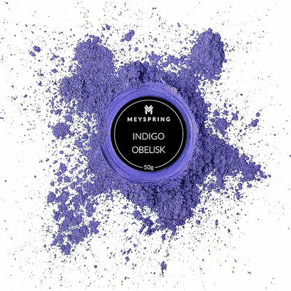 MEYSPRING Indigo Obelisk - Two Tone Purple Mica Powder for Epoxy Resin - Color Pigment Powder - Color Shifting Pigment - Violet Mica Cosmetic Grade - Purple Resin Dye