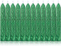 Yoption 12 Pcs Sealing Wax Sticks with Wicks, Antique Metallic Green Totem Fire Manuscript Seal Wax for Wax Seal Stamp (Metallic Green)